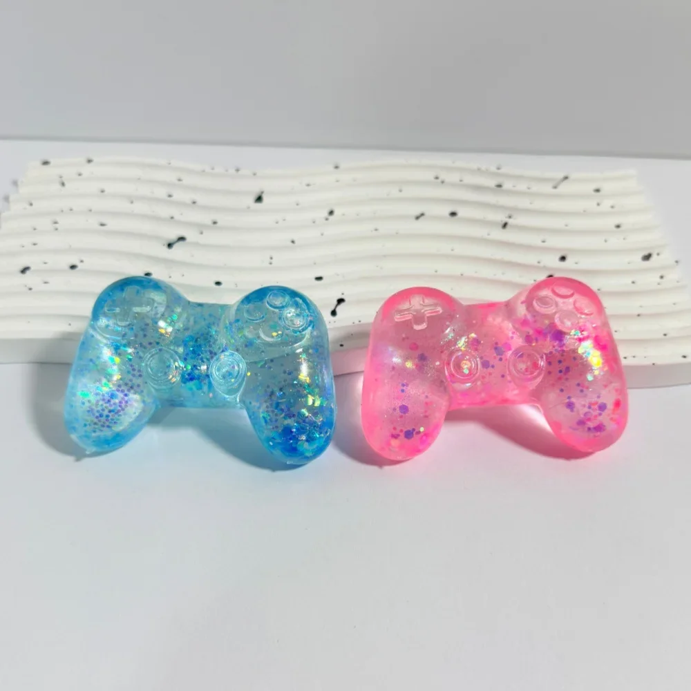 

Transparent Star Game Controller Squishy Slow Rebound Squeeze Toy Anti Stress Fidget Gift Friend Christmas Desktop Decor