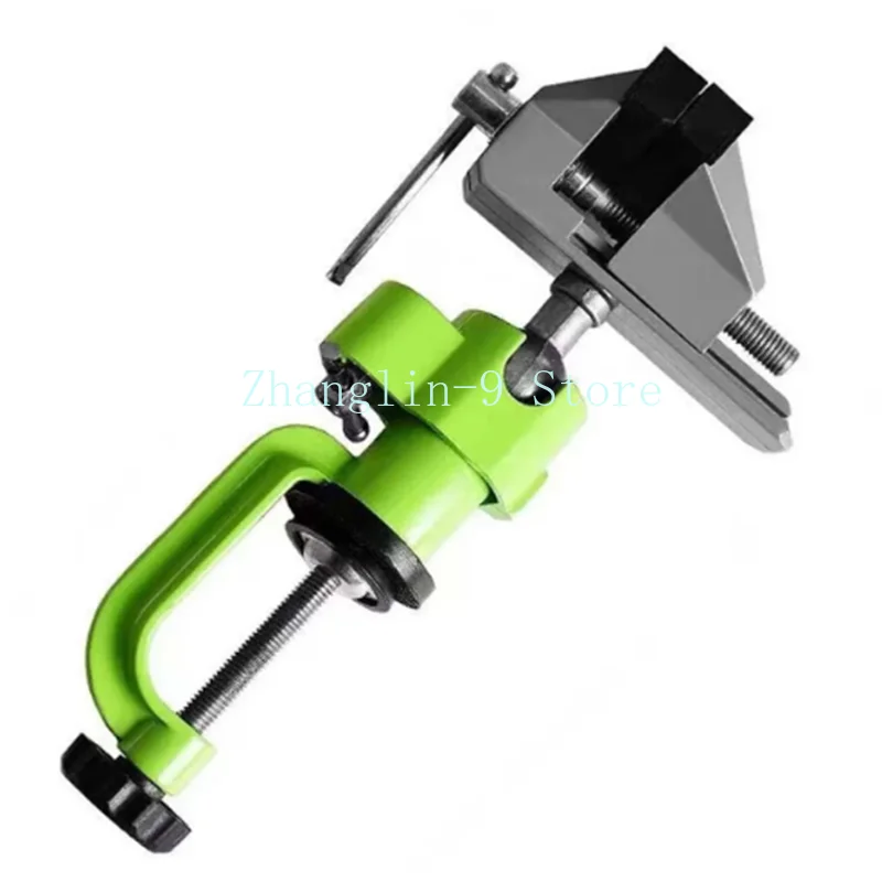 

NEW BG-6267A Single Axis Triaxial Aluminum Table Vise Swivel 360 Degrees Rotating Bench Vise Universal Clamp Fixed Tool