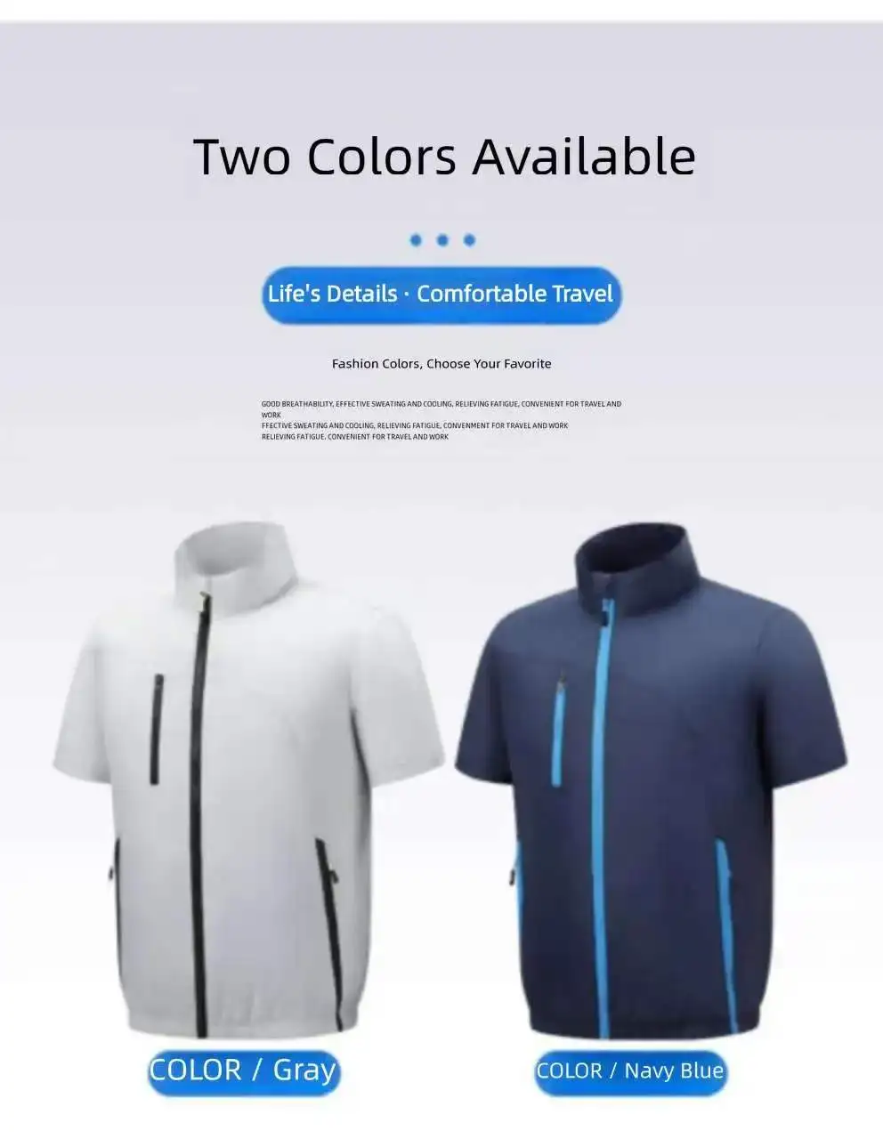 

Летние уличные комбинезоны с охлаждающим вентилятором для походов, рыбалки и активного отдыха, специальная одежда.