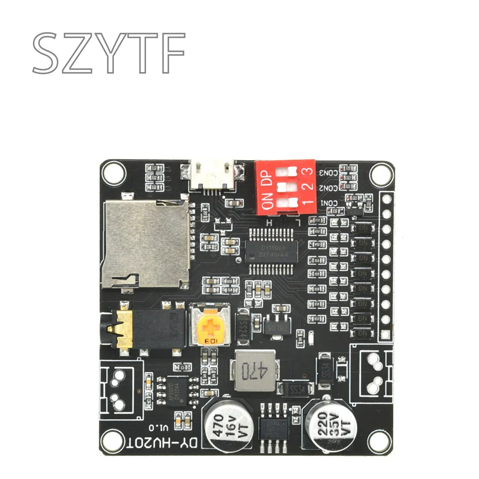 Voice Playback Module MP3 Music Player UART I/O Trigger Amplifier Board DY-SV17F DY-SV5W DY-SV8F DY-HV20T DY-HV8F For Arduino