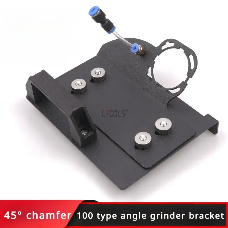 45 Degree Chamfer Bracket 100 Type Angle Grinder Bracket Marble Tile Ceramic 45 Degree Cutting Portable Corner Cutting Bracket