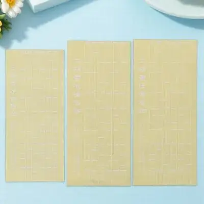 

3pcs Fingering Stickers Music Theory Phoneme Scale Teaching Aid PVC Frettboard Learning Tool Accessories Lightweight Small Size