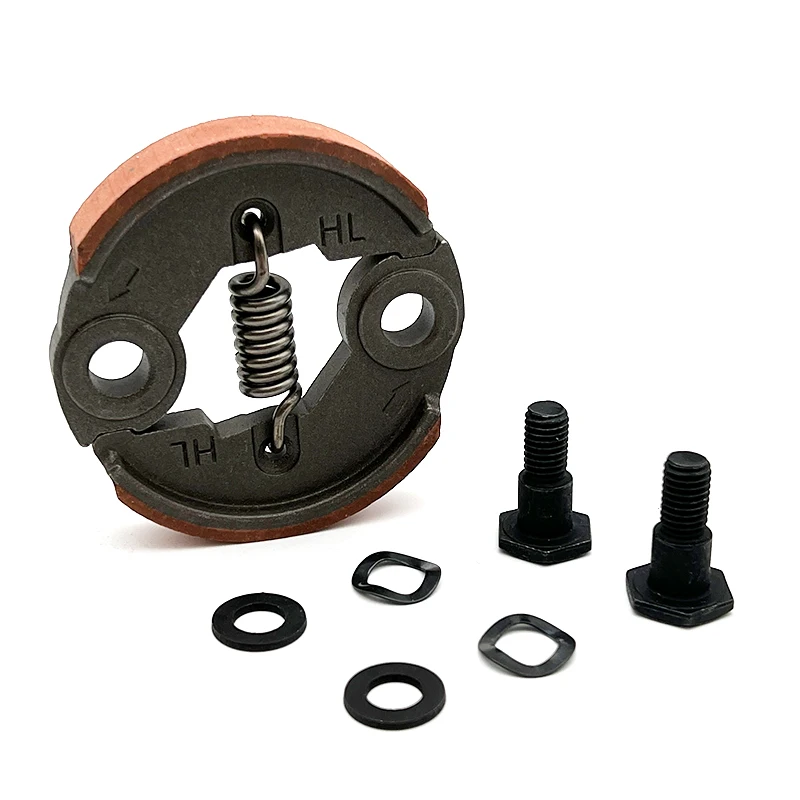 Embreagem de Metal com Kit Parafuso para Motor de Escova Cortador de Gasolina Jardim Acessórios Ferramenta Elétrica Qualidade 405 44-5 Gx35 139 140
