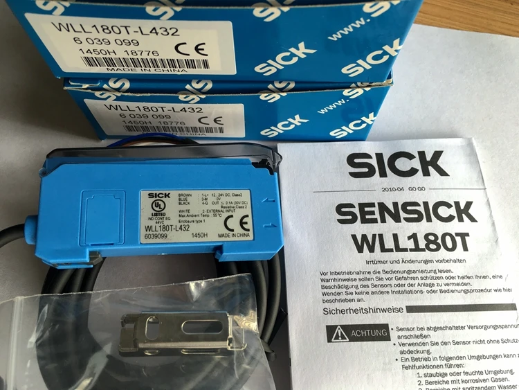 

2025 New original German SICK fiber amplifier WLL180T-L432/E232 WLL180T-M432