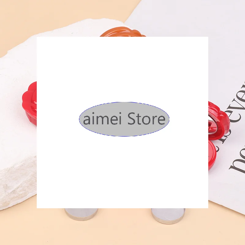 علبة ظلال عيون فارغة مع سلسلة مفاتيح على شكل زهرة وردية صندوق أحمر شفاه حاوية تعبئة مستحضرات التجميل علبة قناع شفاه للمكياج قابلة لإعادة الملء