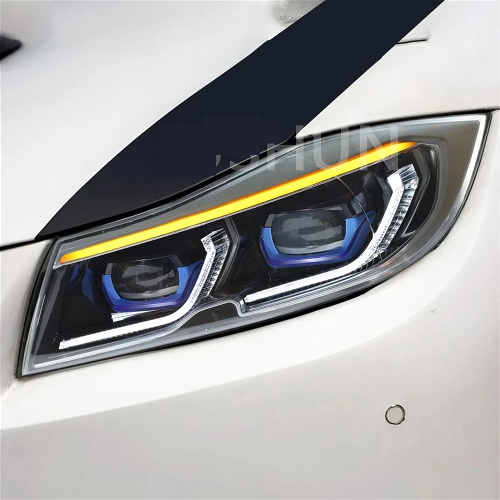 Car front bumper Headlight assembly front Lamp DRL Daytime Running Light for 05-12 BMW 3 series e90 2pcs