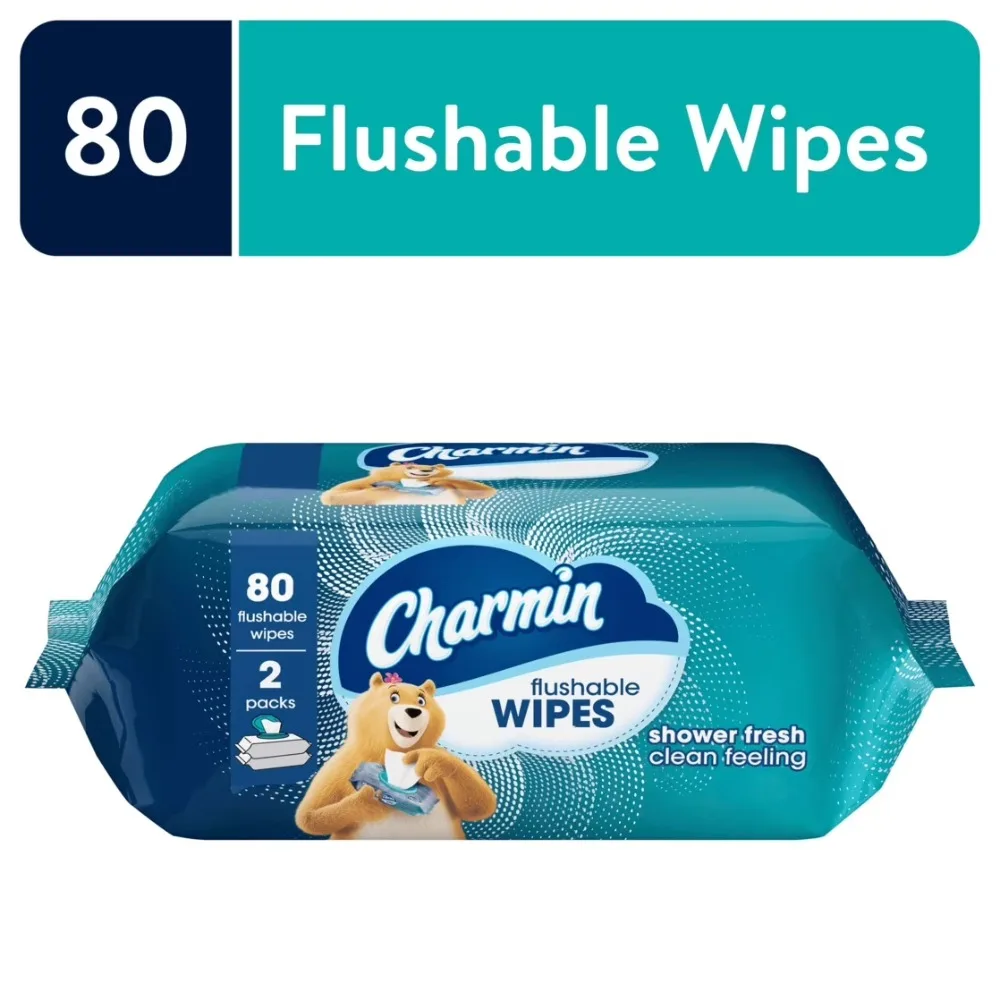 Biodegradable Flushable Wet Wipes for All Ages