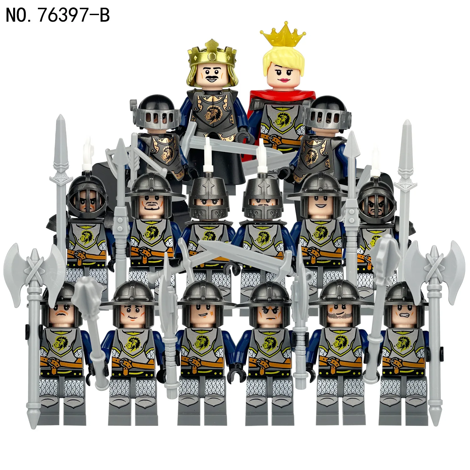 Bausteine, Figuren, humanoide Puppen, Spielzeug, Minifiguren, Kinderspielzeug, Geburtstagsgeschenke, Zeichentrickfiguren.