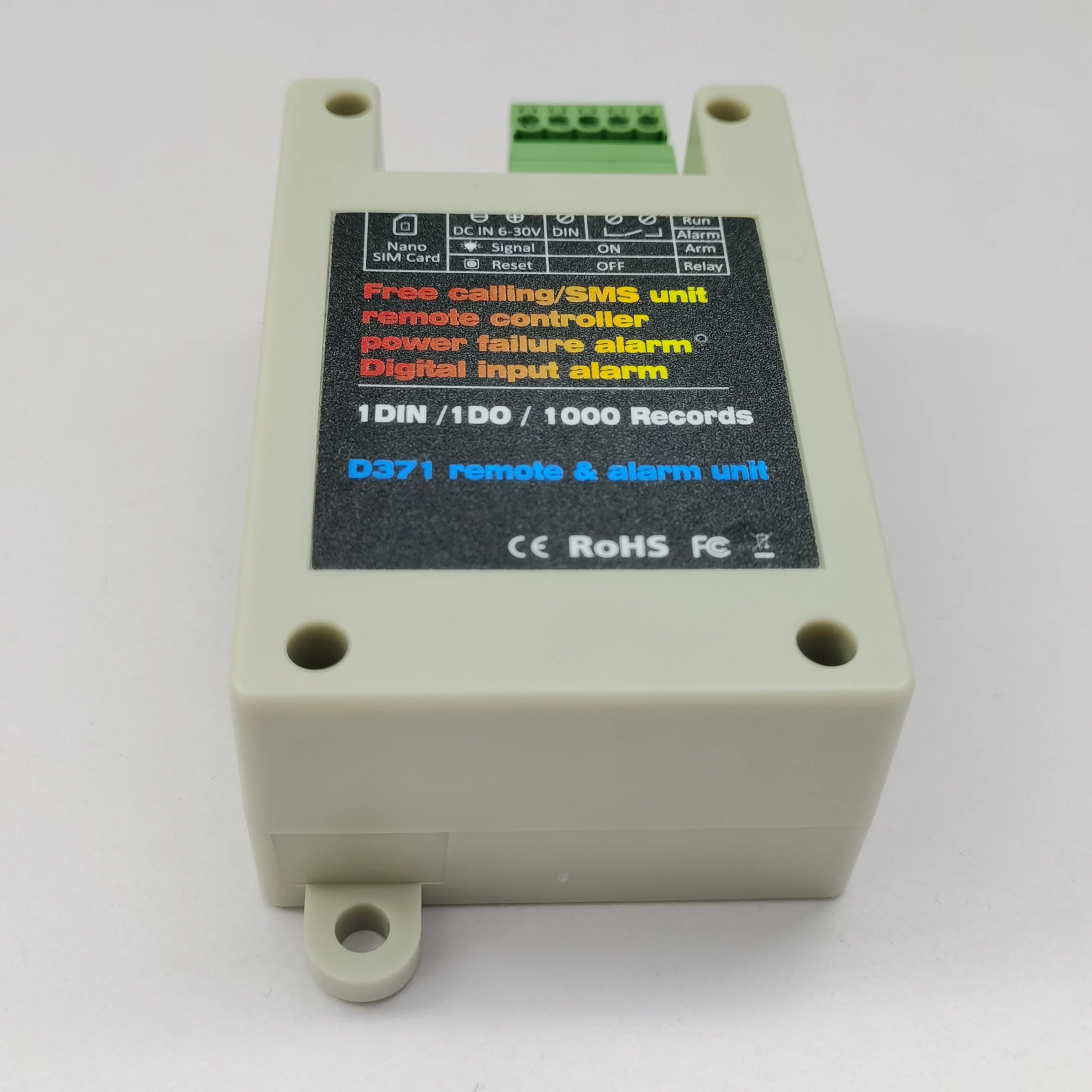 Alarm System D371 4G GSM gate controller GSM Power Failure With Back Up Battery Inside