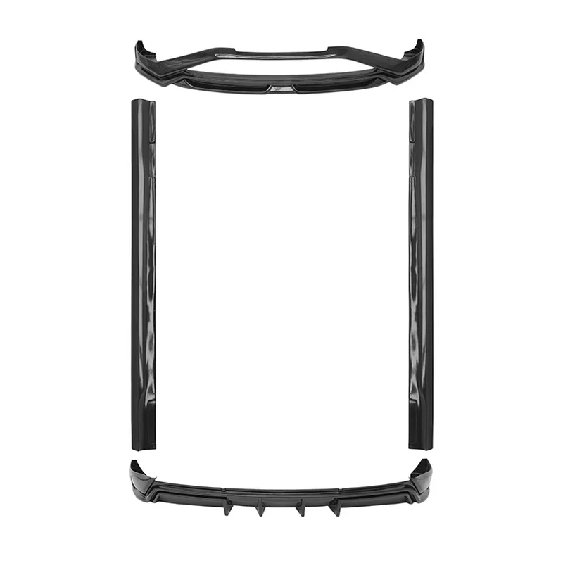 High Quality PP Exterior Upgrade Kit Front Bumper Lip Side Skirt Rear Bumper for Sealion EV