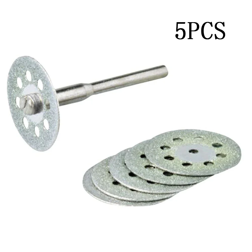 5pc DIAMOND Tipped Vented MINI 22mm CUTTING DICS SET  Rotary Drill Tool Power Tools 100% Brand New And High Quality
