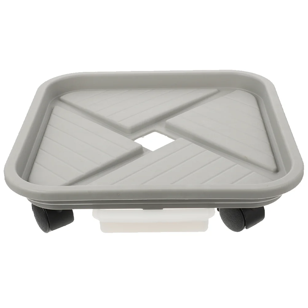 

Mobile Flower Pot Water Tray Plant for Pots with Wheels Potted Mover Movable Plants