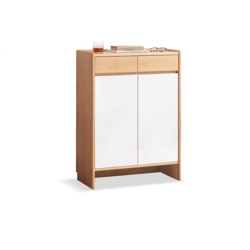 ตู้รองเท้าไม้สีขาวขนาดใหญ่ Professional Vintage Room Decor ร้านอาหารชั้นวางรองเท้ายุโรป Zapatero ที่ไม่ซ้ํากันเฟอร์นิเจอร์