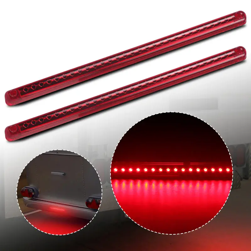 

﻿ Светодиодный задний фонарь 28 светодиодов Тормозной задний фонарь для грузовых автомобилей Полуприцепов Грузовые лодки Прицепы RV Кемпер Задний фонарь указателя поворота 12 В