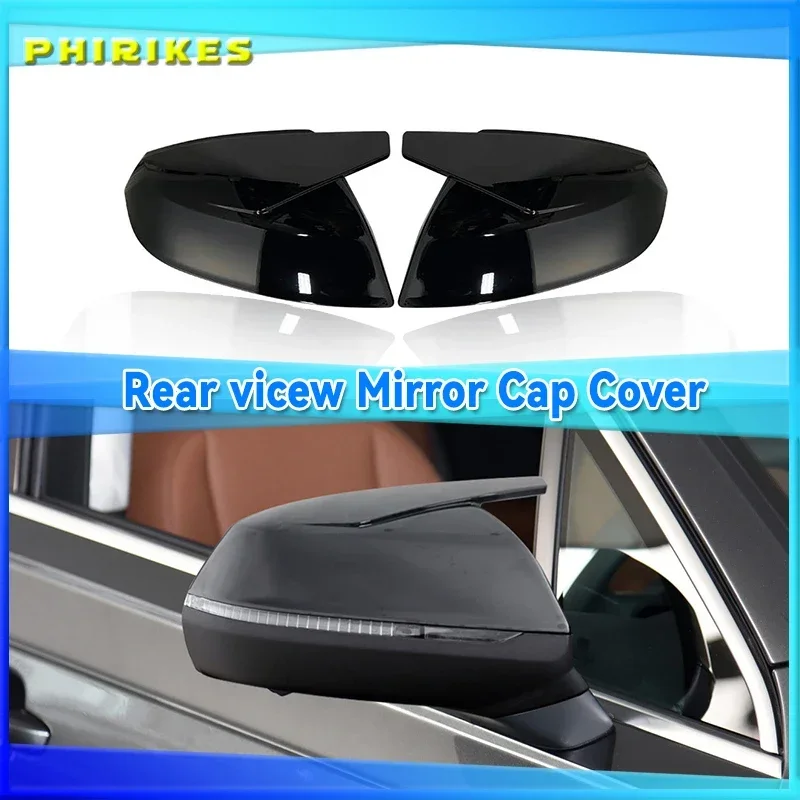 For Audi Q5 SQ5 Q7 SQ7 Carbon Fiber Look Rear View Mirror Cover 2016 20107 2018 2019 Q5 Q7 Mirror Cover