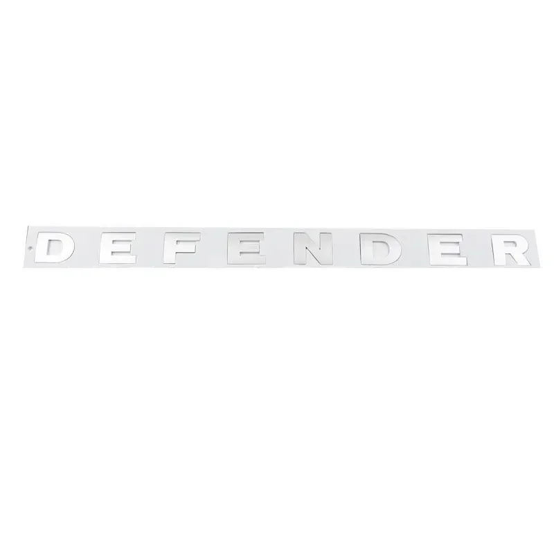 DEFENDER letter logo car stickers old style for Land Rover DEFENDER SPORT SUV front hood cover label emblem refit trunk decals