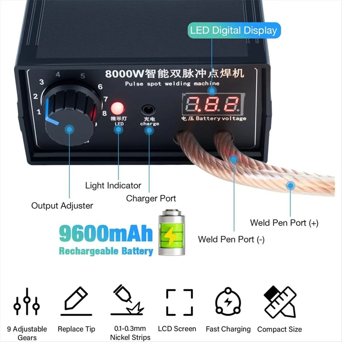 【~-nuevo-a91p】soldador-de-puntos-a-bateria-de-8000w-kit-de-maquina-de-soldadura-diy-soldador-de-puntos-de-alta-potencia-con-tira-para-paquete-de-baterias-18650-ee-uu
