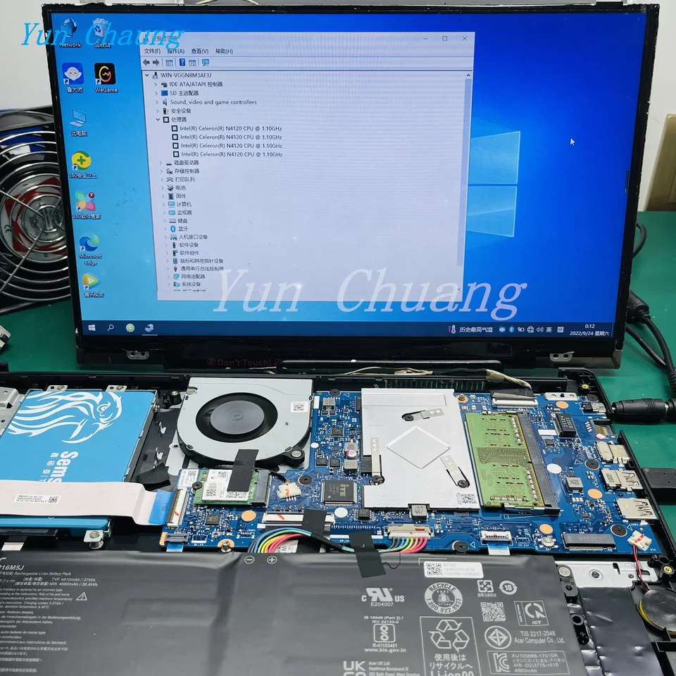 Carte mère ACER Aspire A315-34 NB8612F06 Carte mère ACER Aspire A315-34 NB8612F06
