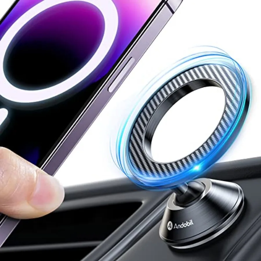 

for Magsafe Car Mount [20 Strongest Magnets and Upgraded 3M Adhesive] Magnetic Car Phone Holder for iPhone 17 Pro Max 16 15 14