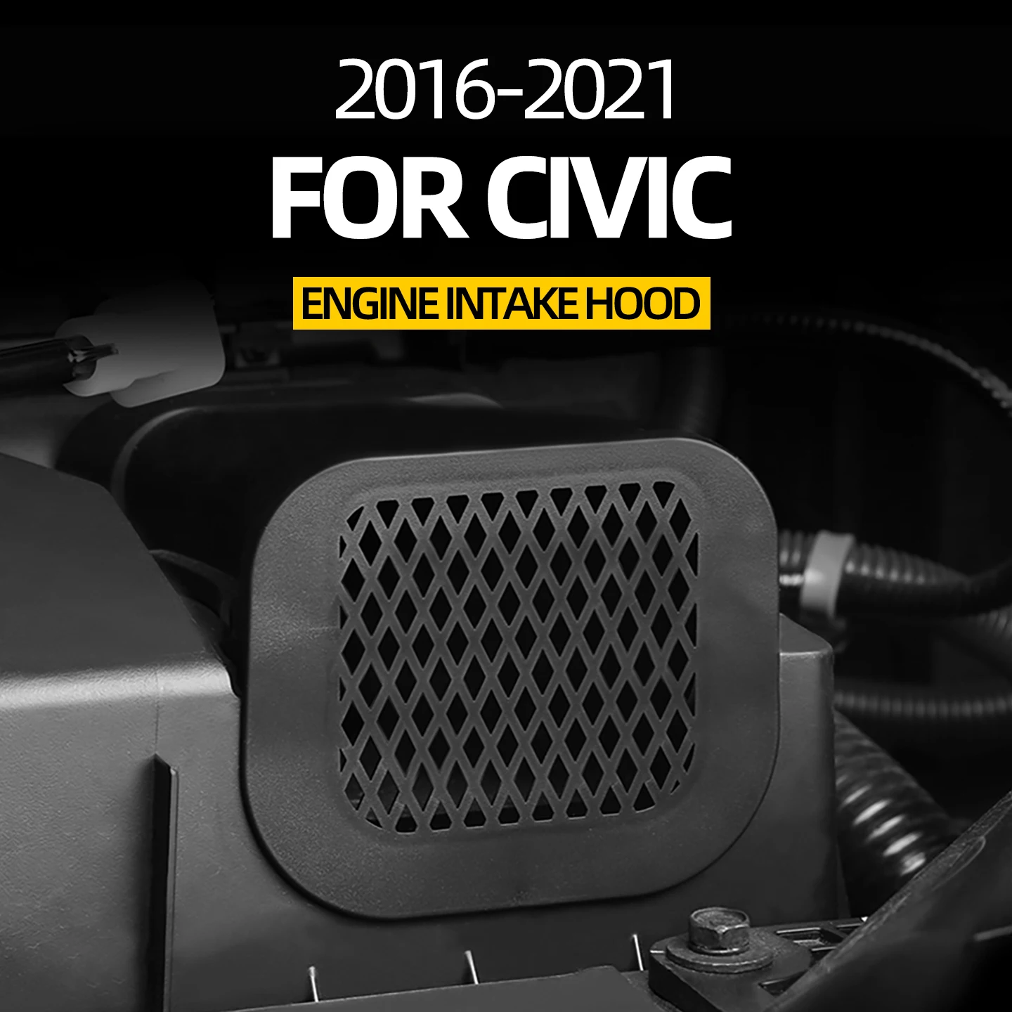 Per ﻿ HONDA 2016-2021 10th GEN CIVIC 2017-2021 Accessorio coperchio protettivo aspirazione motore CRV