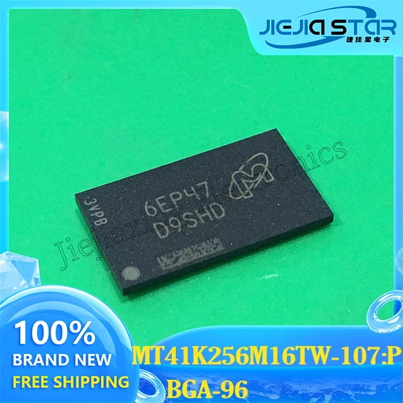 MT41K256M16TW-107:P MT41K256M16 Part Mark D9SHD FBGA-96 Memory IC Chip 100% Brand New and Original Electronics