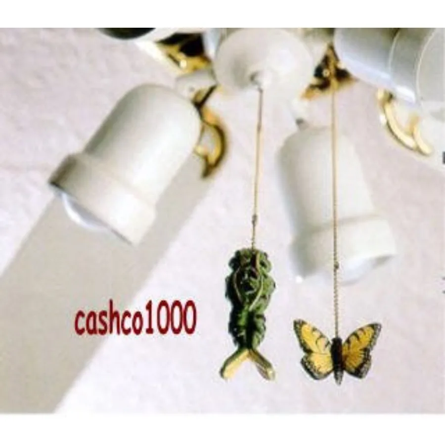 Golfer Golf Bag Ceiling Fan Pull Light Chain Decor