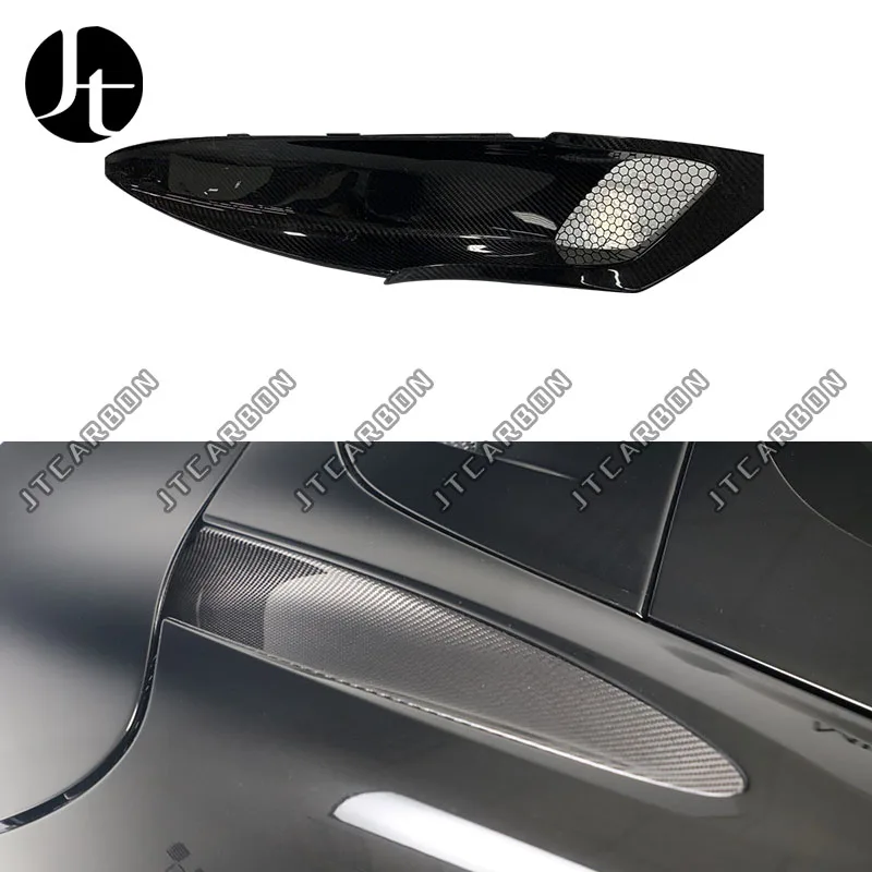 

For McLaren 720s Carbon Fiber Car Engine Air Vent Rear Fender Intake Cover OEM Carbon Accessories For 720S Coupe Spider