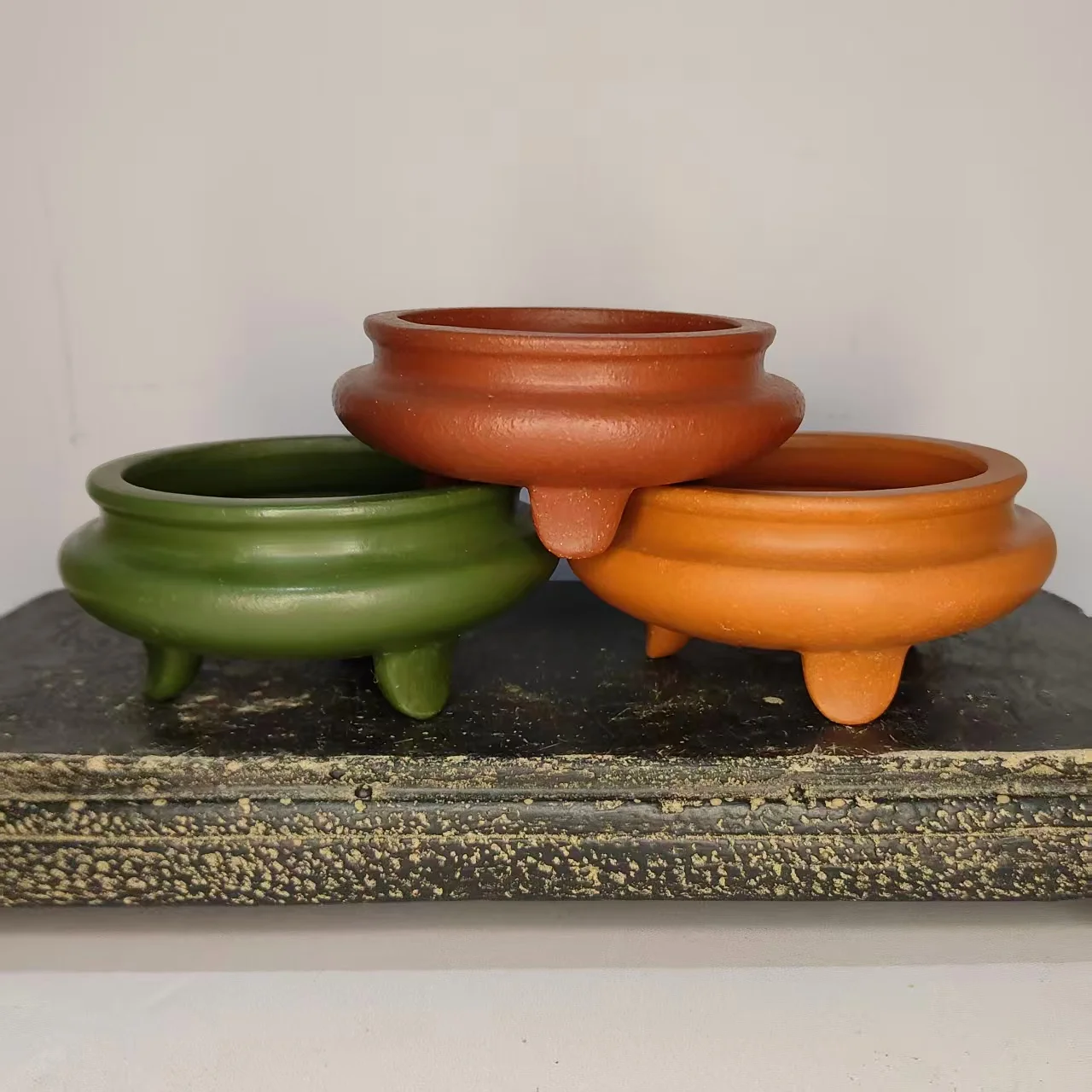 

Ручной работы Исин Фиолетовая глина Неглазированный горшок для бонсай