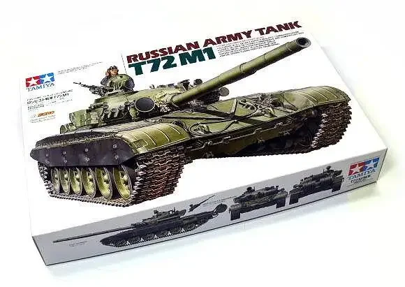 

Tamiya 1/335 35160 Военная модель танка русской армии T72M1 Масштабная модель для хобби Строительство