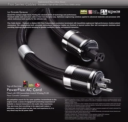 Hi-End FURUTECH Alpha PS-950-18 Alpha-OCC Conductor Carbon Fiber Flagship Hi-Fi Upgrade Power Cord AC Power Cable MADE IN JAPAN