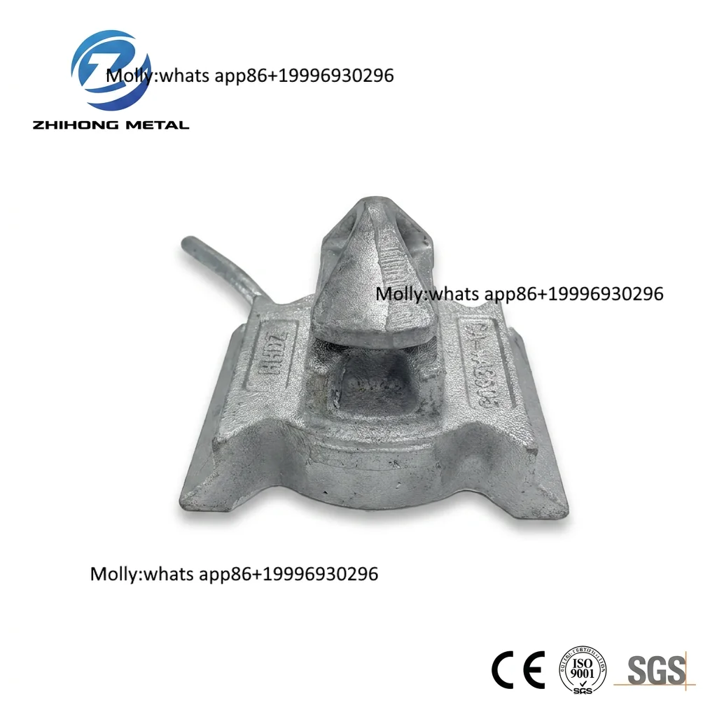 Zhihong Industrial Grade Heavy Duty Galvanized Dovetail Twist Open Top Container Door Hinge for Container Fixing