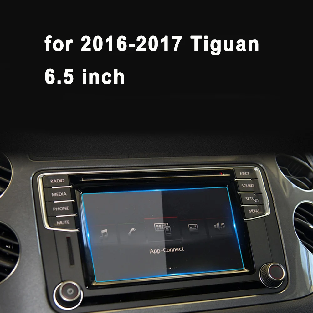 

For Volkswagen Tiguan 2012-2017 Car Multimedia Screen Protector 6.5 Inch HD Clear Tempered Glass Protector for VW Interior