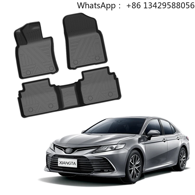

High Quality TPE Material Front Rear Car Mats for Toyota Camry 2019+ Tpe Car Mats Car Accessories Floor Mat
