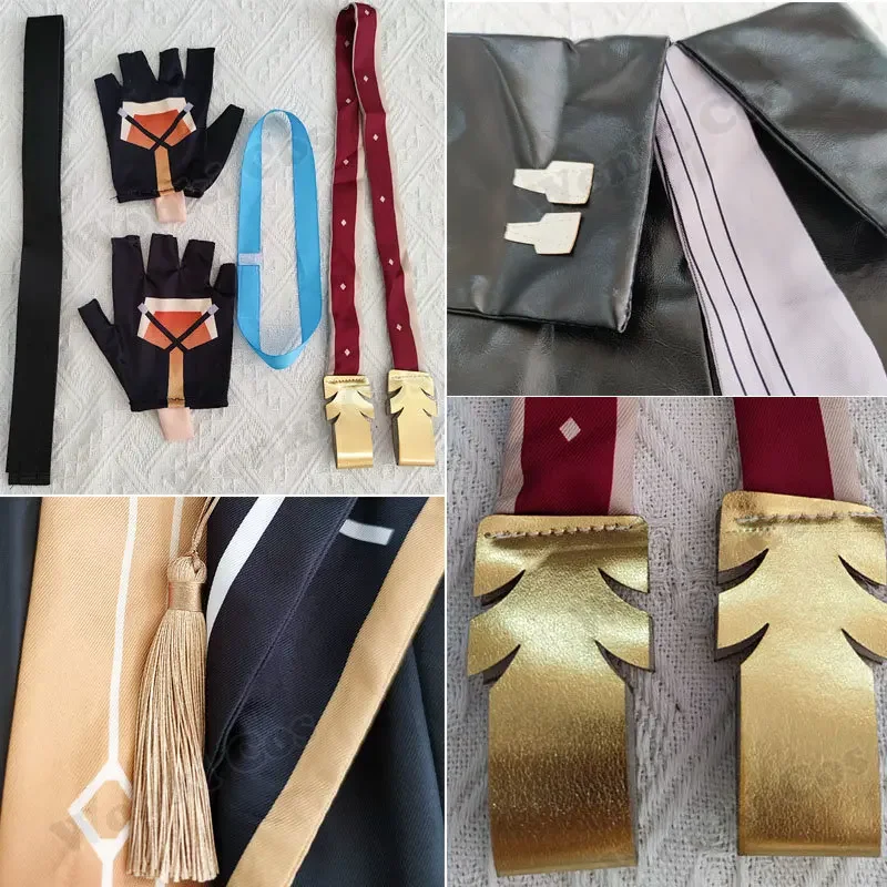 لعبة ستار السكك الحديدية تريل بليزر تأثيري زي للرجال والنساء ، مجموعة كاملة الدعاوى ، شعر مستعار ، ملابس الإناث والذكور