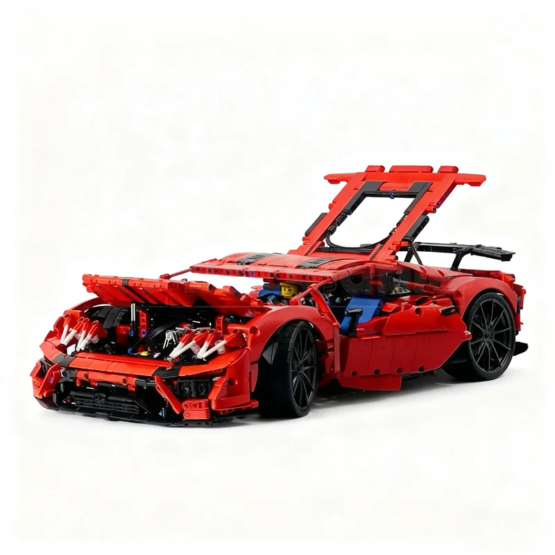3065pcs MOC 1 8 Lamborghiniesd Huracan Technische Modelbouw Speelgoed Blokken Bouw Kerstcadeau Creatieve Onderwijs