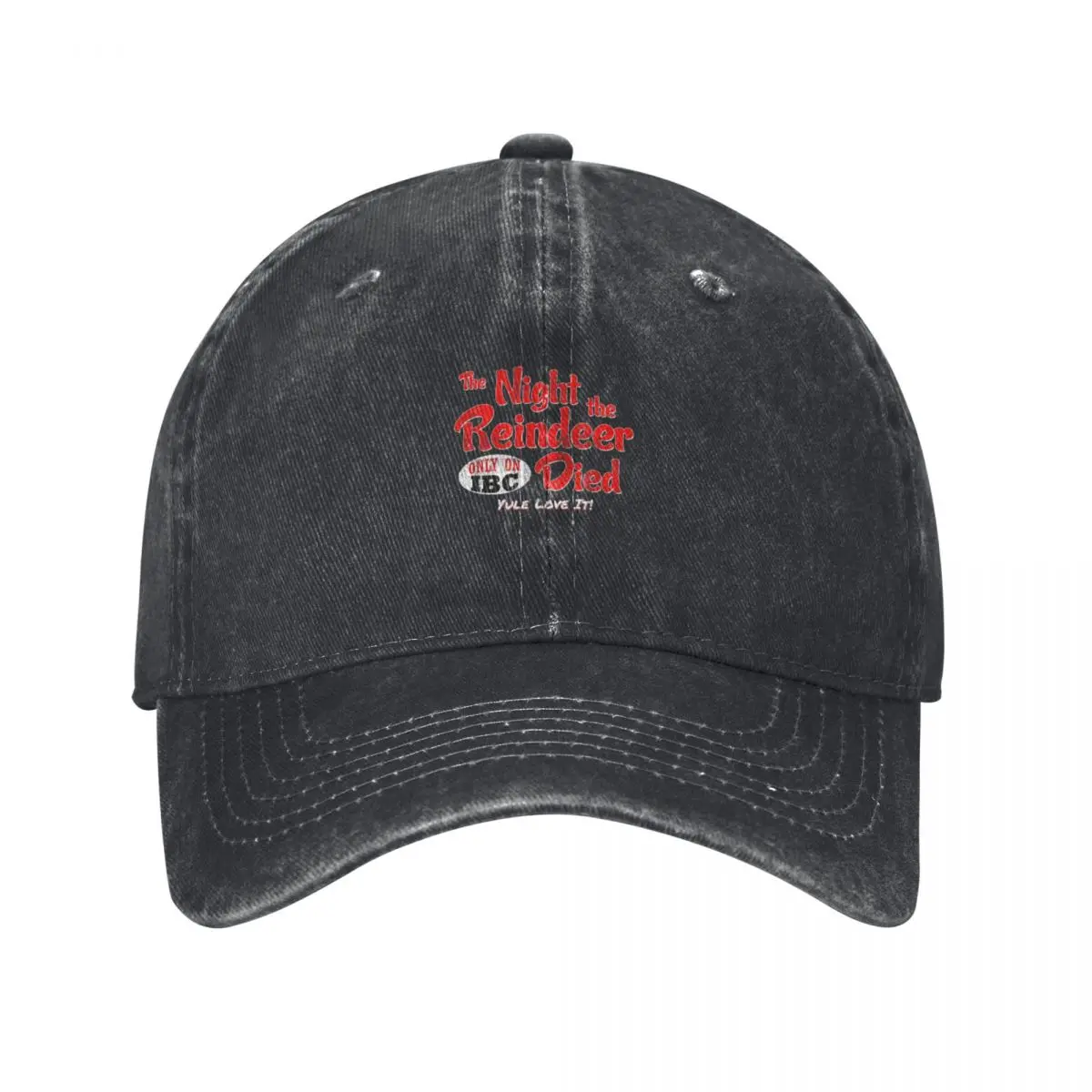 

Scrooged T-ShirtScrooged - The Night the Reindeer Died Baseball Cap luxury woman cap party Hat Designer Hat Caps Male Women's