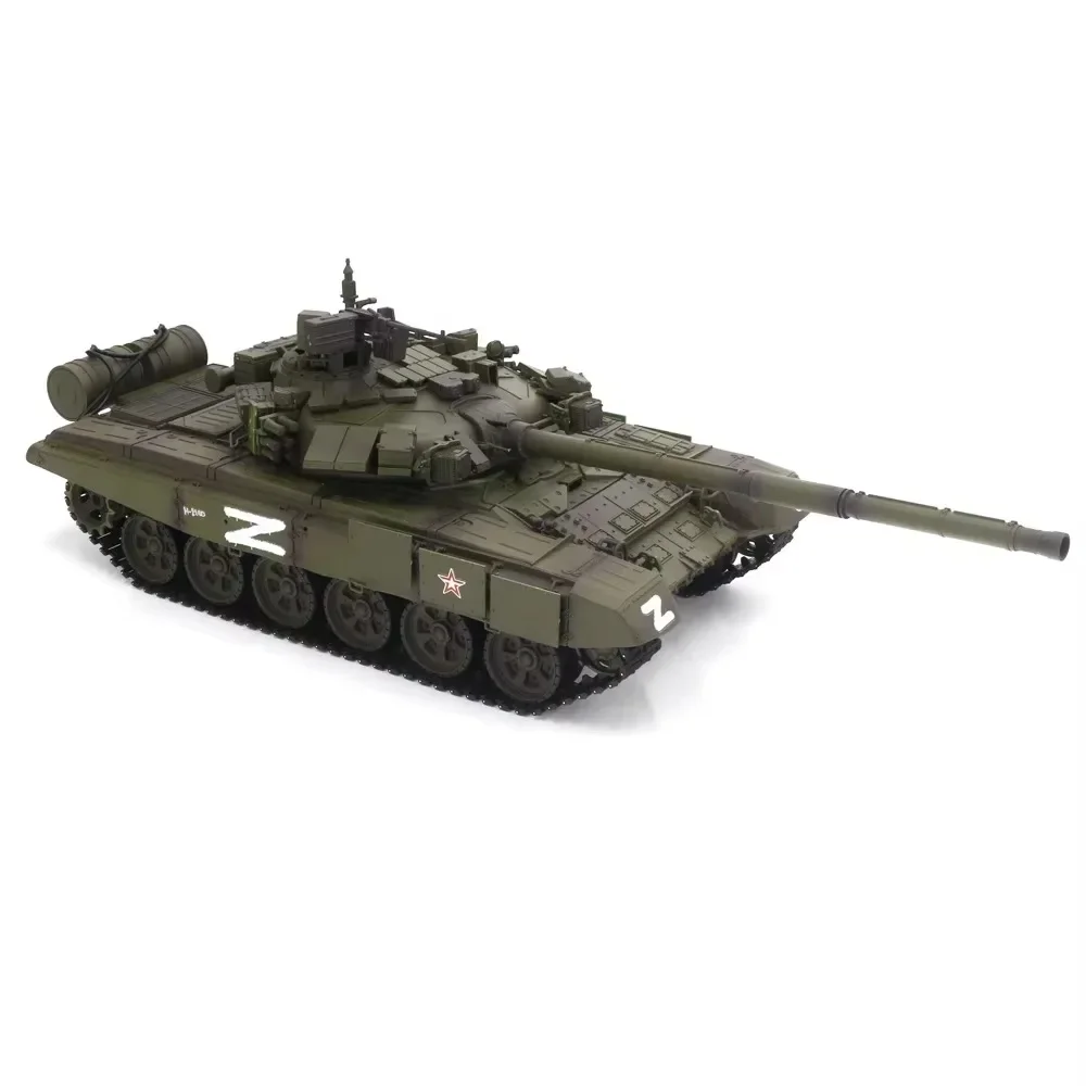 Henglong Rc T90 Op Afstand Bestuurbare Tank Hoofdgevechtspad Lanceerinrichting Rooksimulatie Model Offroad Tank Kids Outdoor Speelgoedgeschenken