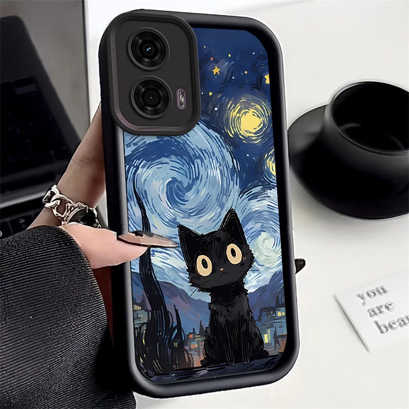 G24 Night Sky New Sky Eye Phone Case For Motorola Moto G24 G24Power G54Power G20 G54 G84 G53 E40 E32 G04 G22 G30 G34 G53 Cover