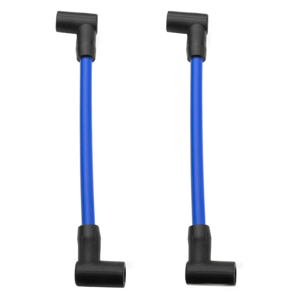 Ignition Coil and Spark Wire Set for GMC For Sierra and For Boating Use Direct Replacement 2 Pieces Blue Plastic