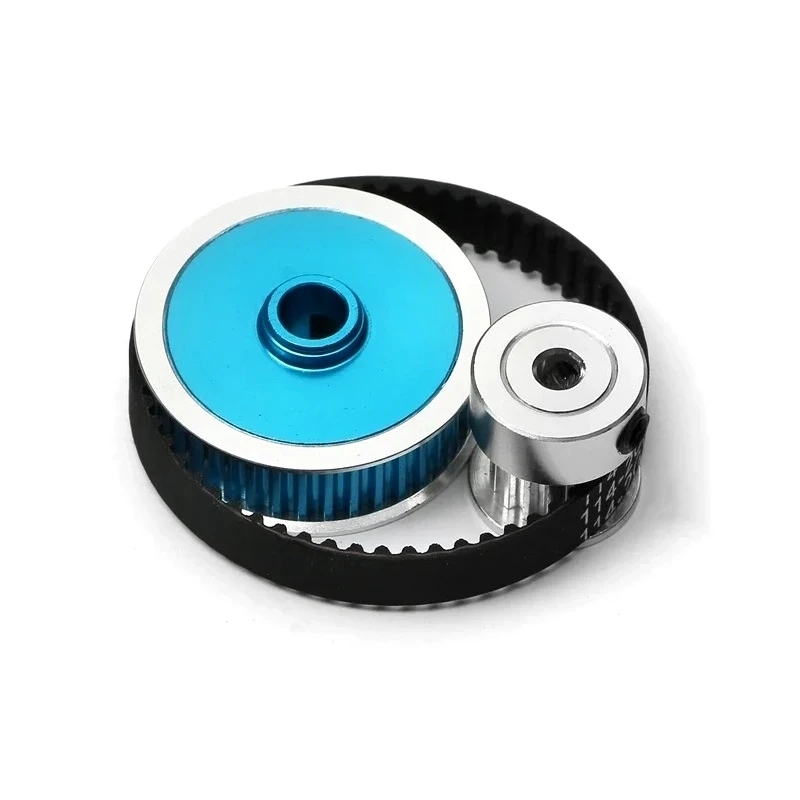 Low Noise Belt Drive 16T 40T Transmission Gears System DIY Modify Upgrade Parts for Tamiya TT02 TT-02 1/10 RC Car