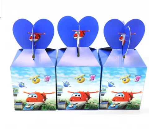 Super Wings Geburtstagsparty-Dekoration, Einweggeschirr, Teller, Tasse, Geschenktüte, Tischdecke, Babyparty, Kinderparty, Gastgeschenke