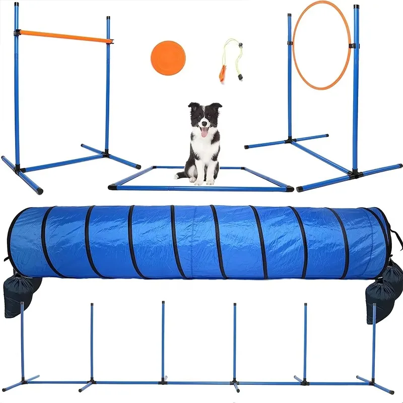 

PET Dog Agility Training Equipment and Interactive Dog Jumping Practice Agility Starter Kit
