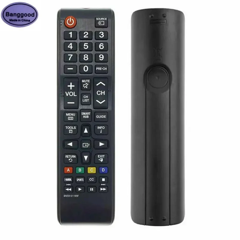 Banggood-mando a distancia para televisor inteligente, Control remoto Universal para Samsung BN5901199F, LED, LCD, HDTV, BN59-01199F