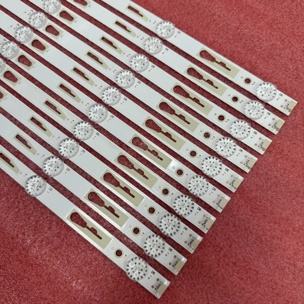 LED strip(10) for MGA5800 Mgub58 Polaroid Ple-58s09uhd Atvio Atv58uhdr Atv-58uhdr Hkpro Hkp58uhd7 CRH-AT58D12003030080696KREV1.1