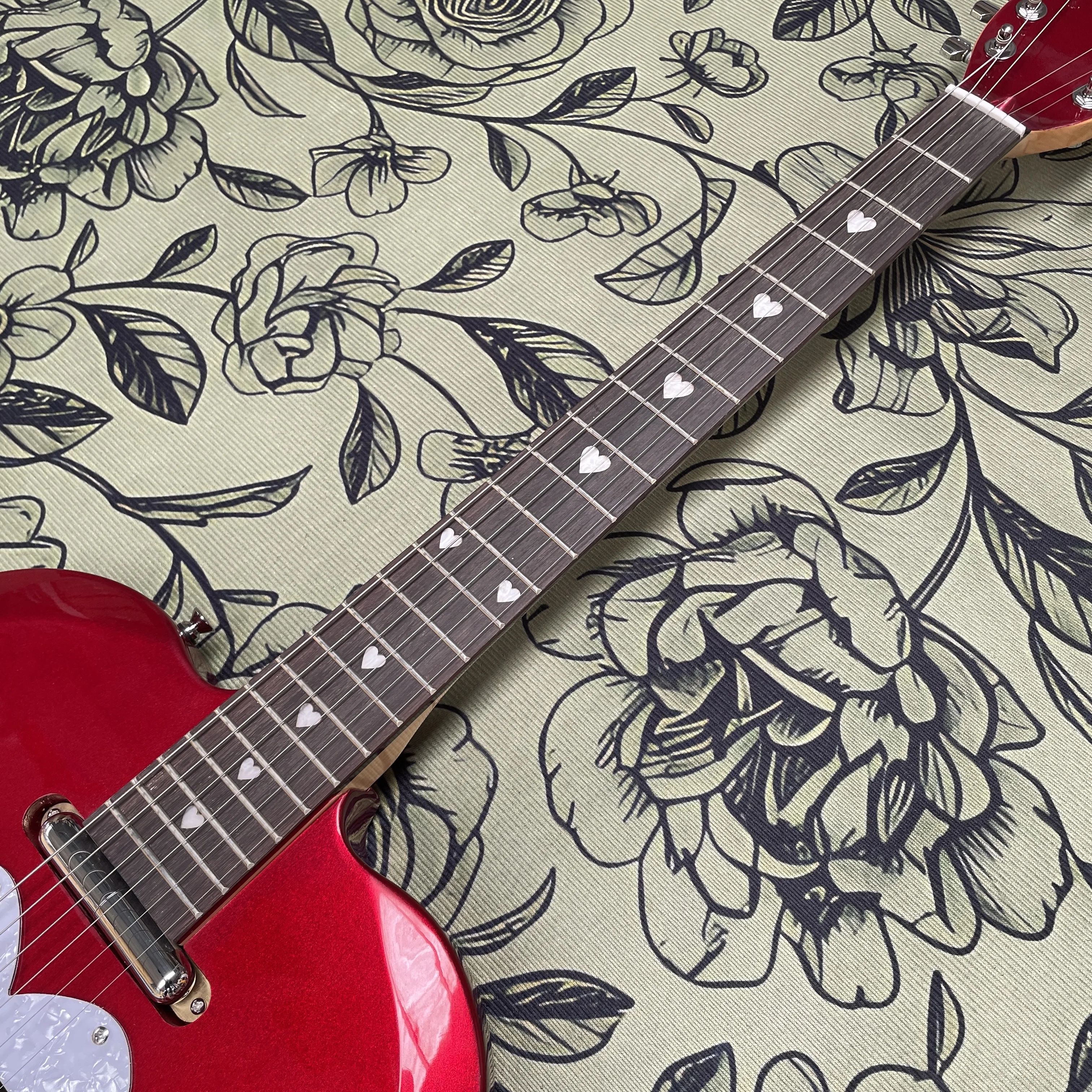 Guitare électrique rouge en fo - Electric Guitar Beginner avis et prix