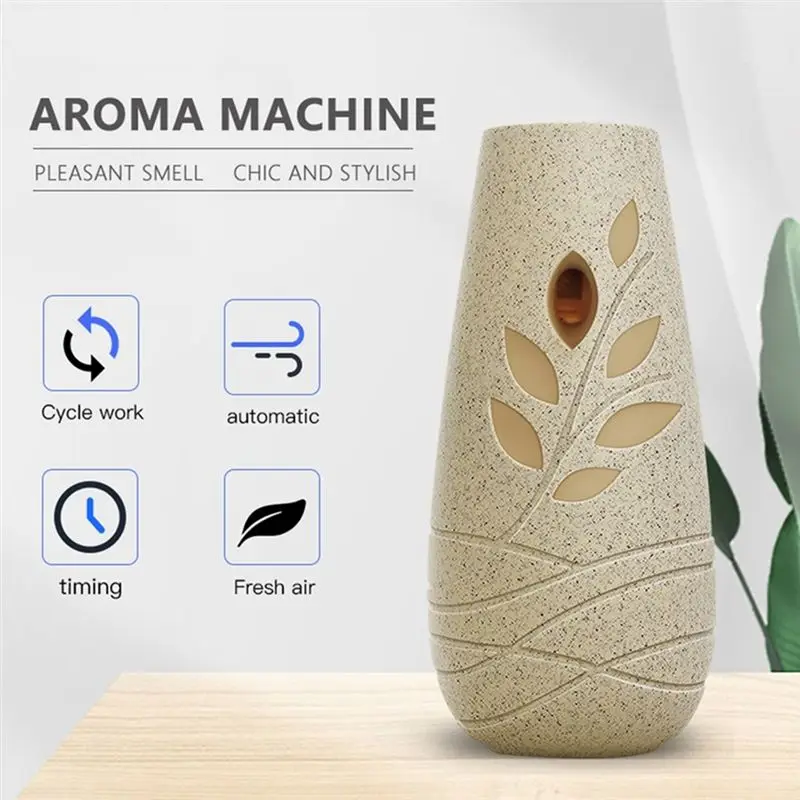 【THANKSGIVING DAY】1Pc Eco-Friendly Leaf-Shaped Fragrance Diffuser Has An Automatic Timer And Is Suitable For Use In Homes And Of