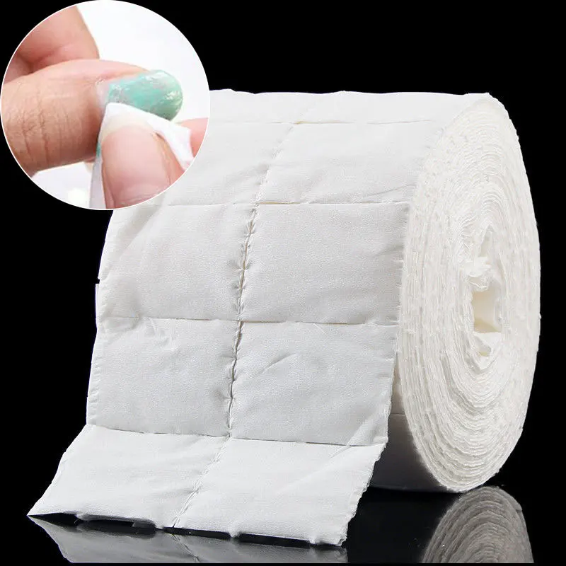 

300/500Pcs Nail Wipe Cotton Pads Nail Cleaner Paper Lint Free White Nail Gel Polish Remover Nail Art Cleaning Cotton Pads U$TR8