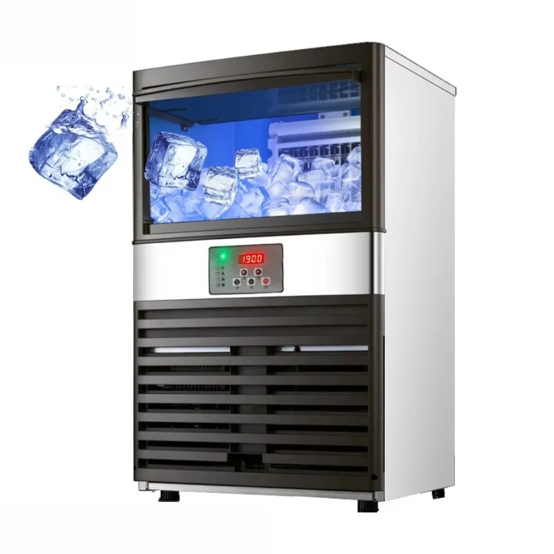 FOODLINE Low Running Cost Ice Maker Silent Compressor 24 Hours Continuous Ice Making for Beverage Shop