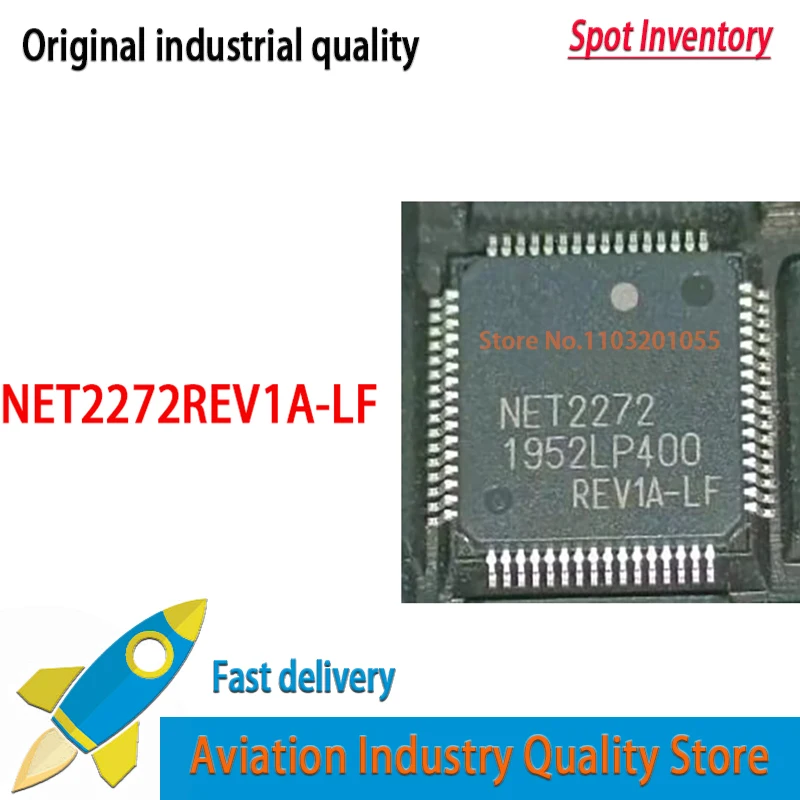 NET2272 1~10PCS/lot  NET2272REV1A-LF QFP-64   USB 2.0 TQFP64