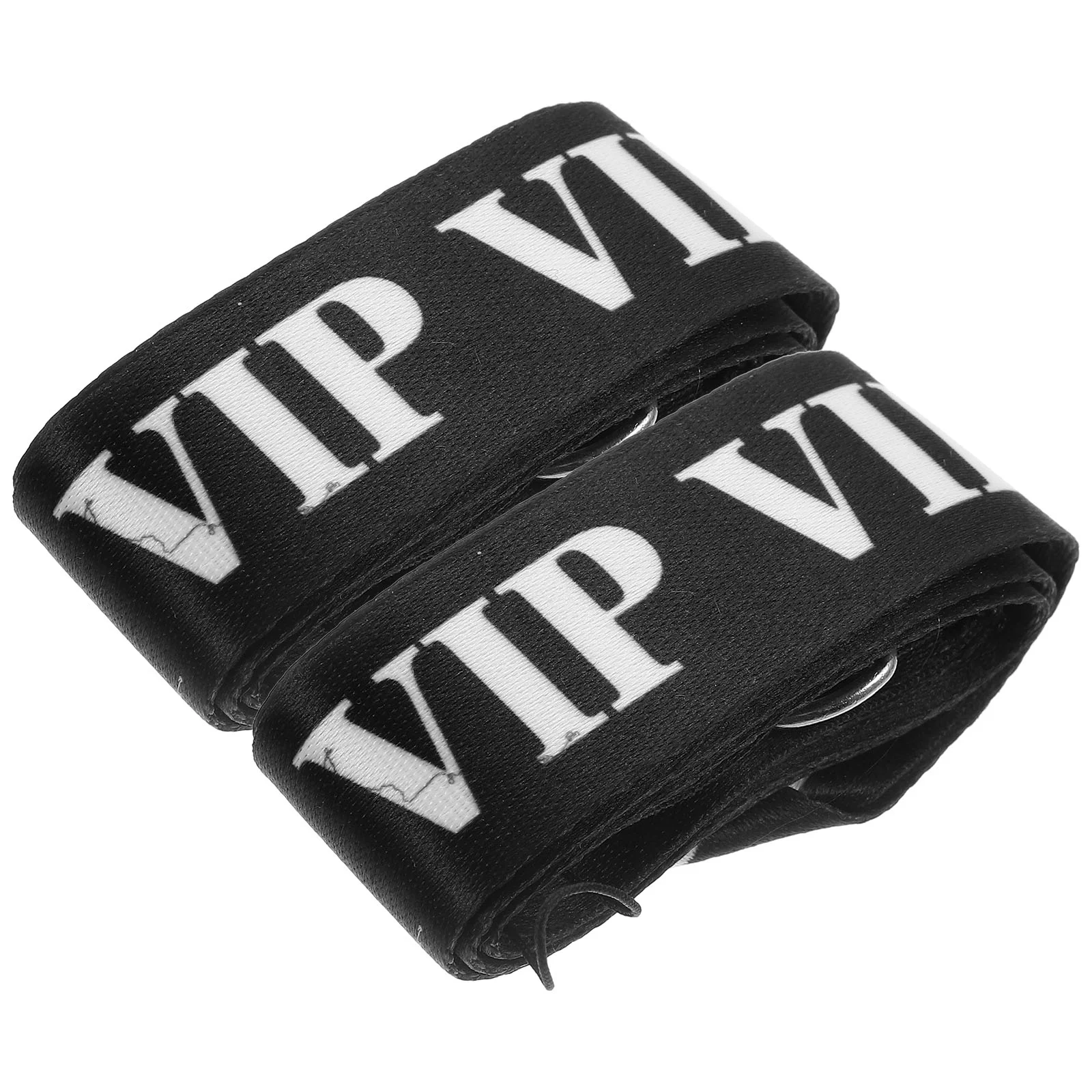 2 Pcs Vip Brand Lanyard Card Holder Neck Cartoon Multi-function Phone Strap Polyester Lanyards